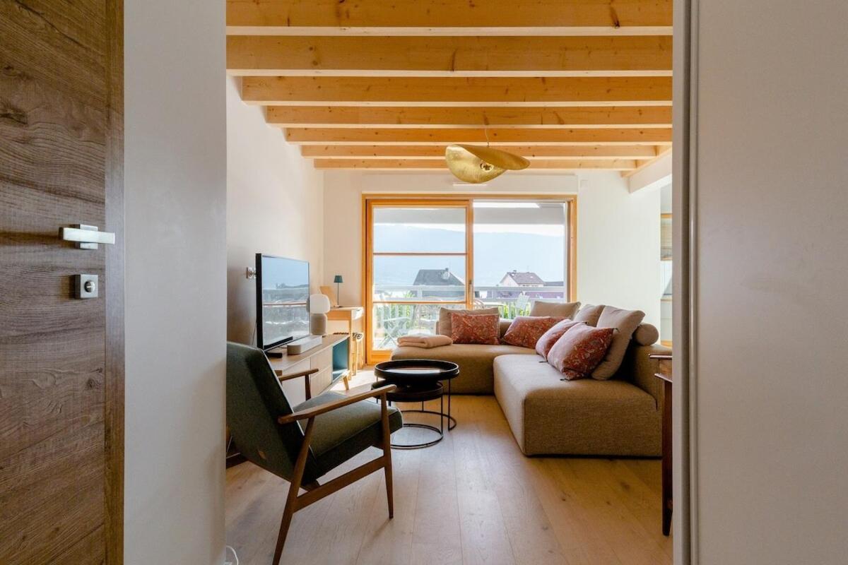 Duplex Vue Et Montagne à Appartement Talloires